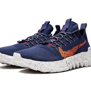 2022 Nike Men’s 
Space Hippie 01 'Midnight Navy Magma Orange'
